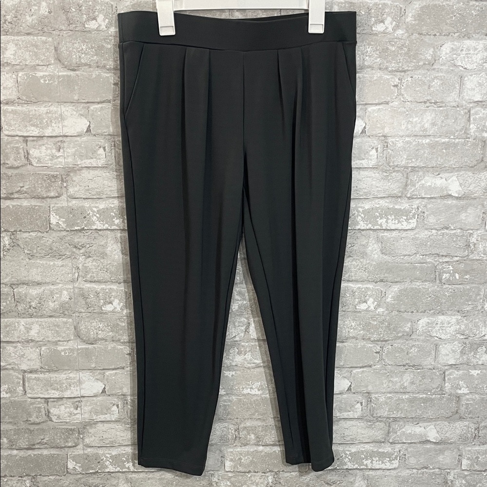 Modern Ambition Grey Ponte Knit Pull on Pants